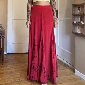Free people maxi skirt